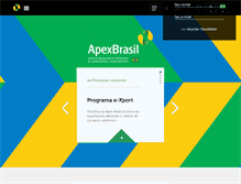 Tablet Screenshot of apexbrasil.com.br